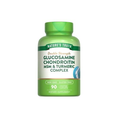 GLUCOSAMINE CHONDROITIN MSM & TURMERIC COMPLEX 90 CAPSULAS